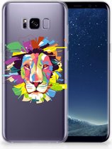 Geschikt voor Samsung Galaxy S8 Plus TPU siliconen Hoesje Lion Color