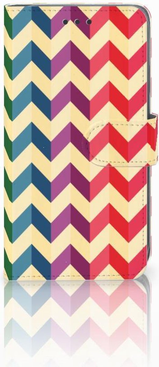 Apple iPhone Xr Telefoon Hoesje Zigzag Multi Color