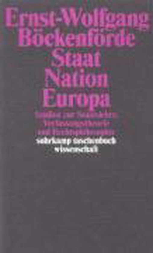Staat, Nation, Europa - cover