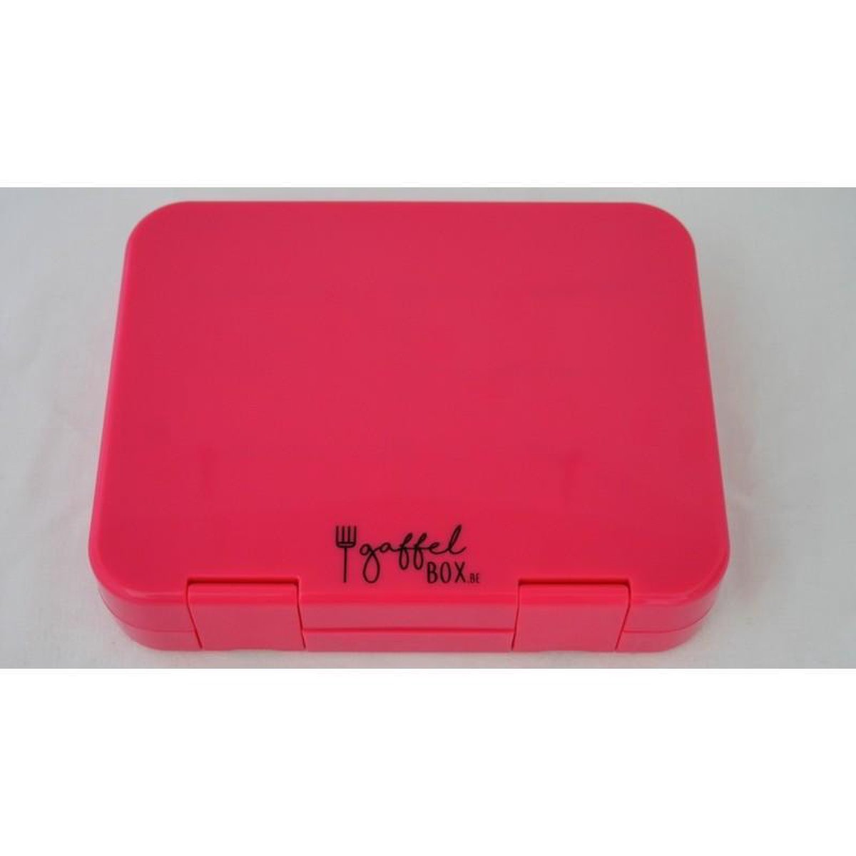 Gaffelbox 4 - Roze - Bento lunchbox/broodtrommel met 4 lekvrije vakjes voor jong en oud