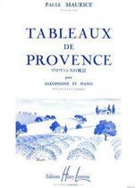 TABLEAUX DE PROVENCE SAXOPHONE & PIANO