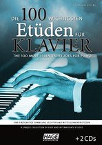 Die 100 wichtigsten Etüden für Klavier + 2 CDs