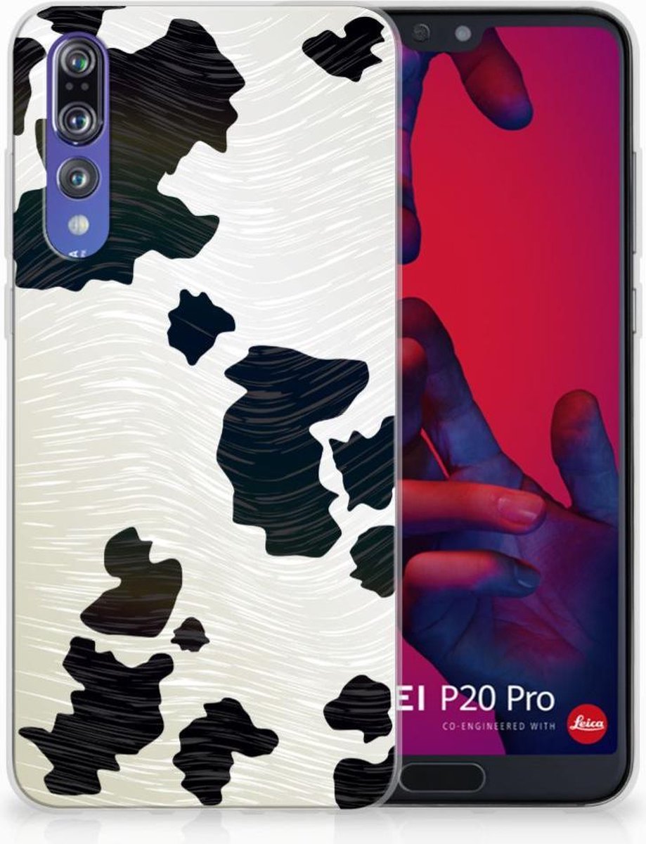 Huawei P20 Pro TPU Hoesje Koeienvlekken