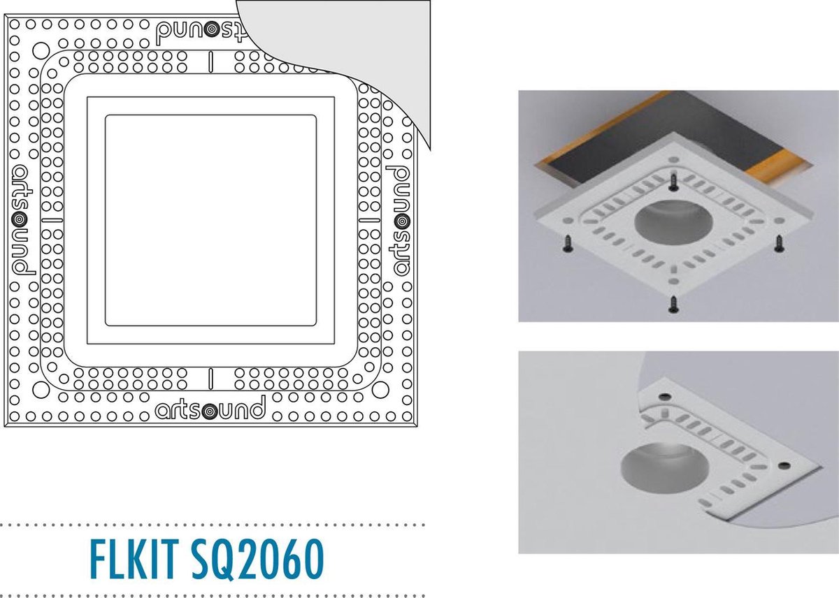 FLKIT SQ2060, Flush mount kit voor SQ2060