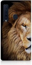 Geschikt voor Samsung Galaxy A9 (2018) Standcase Hoesje Design Leeuw