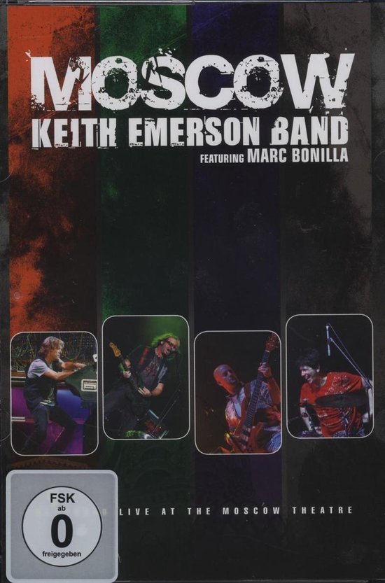 Cover van de film 'Keith Emerson Band - Moscow'