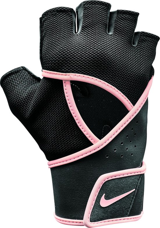 Nike Premium Fitness Glove Dames Sporthandschoenen - Vrouwen - zwart/roze |  bol.com