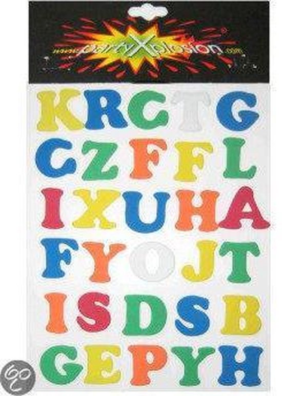 Foam Stickers letters