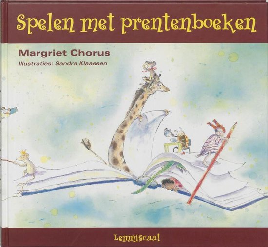 Cover van het boek 'Spelen met prentenboeken' van Margriet Chorus-Reintjens