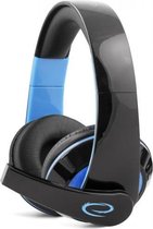 Gaming Koptelefoon Condor voor PS4, PC, Xbox One, Mac met Microfoon – Game Headset Over Ear – Stereo - Blauw/Zwart
