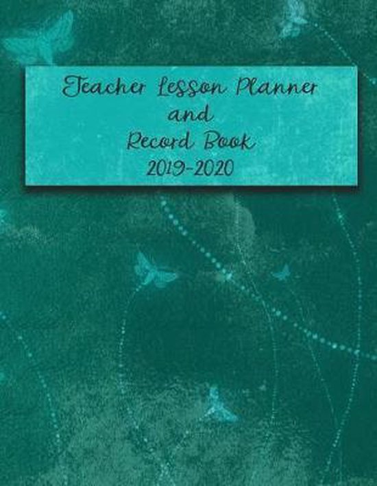 Teacher Lesson Planner and Record Book 20192020, Major Plans