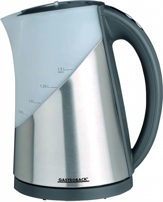 | Gast Waterkoker 42420 ColorVis 1,5L sr | Gast Waterkoker 42420 ColorVis 1,5L sr