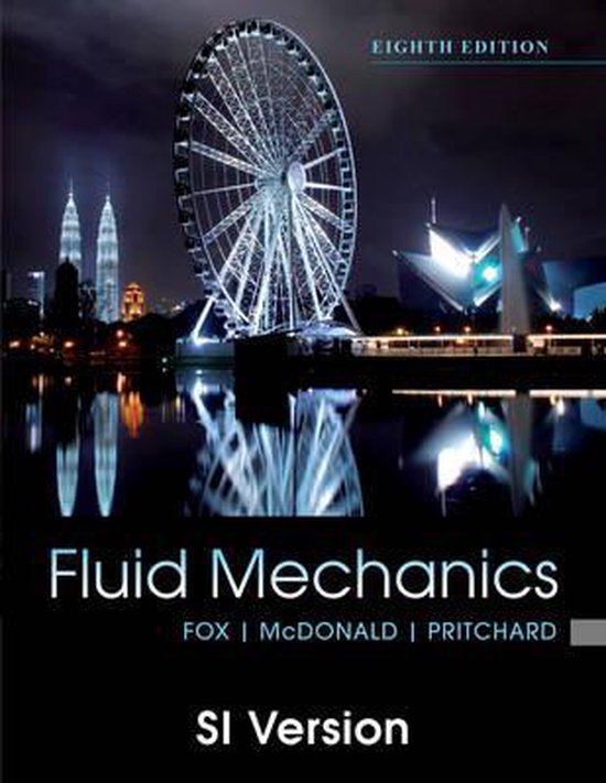 Fox and Mcdonald's Introduction to Fluid Mechanics, 8th Edition