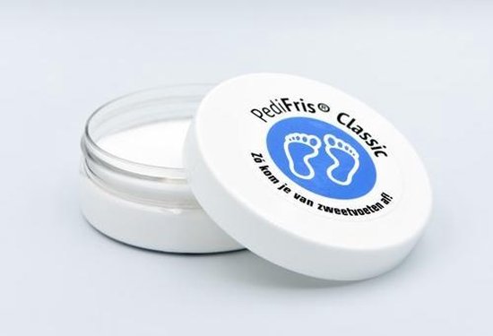 PediFris® Classic - tegen Zweetvoeten, Stinkvoeten & Stinkende schoenen |  Voetpoeder -... | bol.com