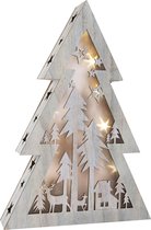 Small Foot Verlichte Kerstboom Klein 37 Cm Hout Grijs