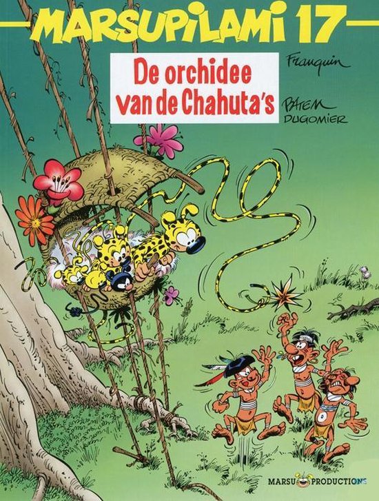 Cover van het boek 'Marsupilami / 17. De Orchidee Van De Chahuta'S' van  Batem en  Cerise