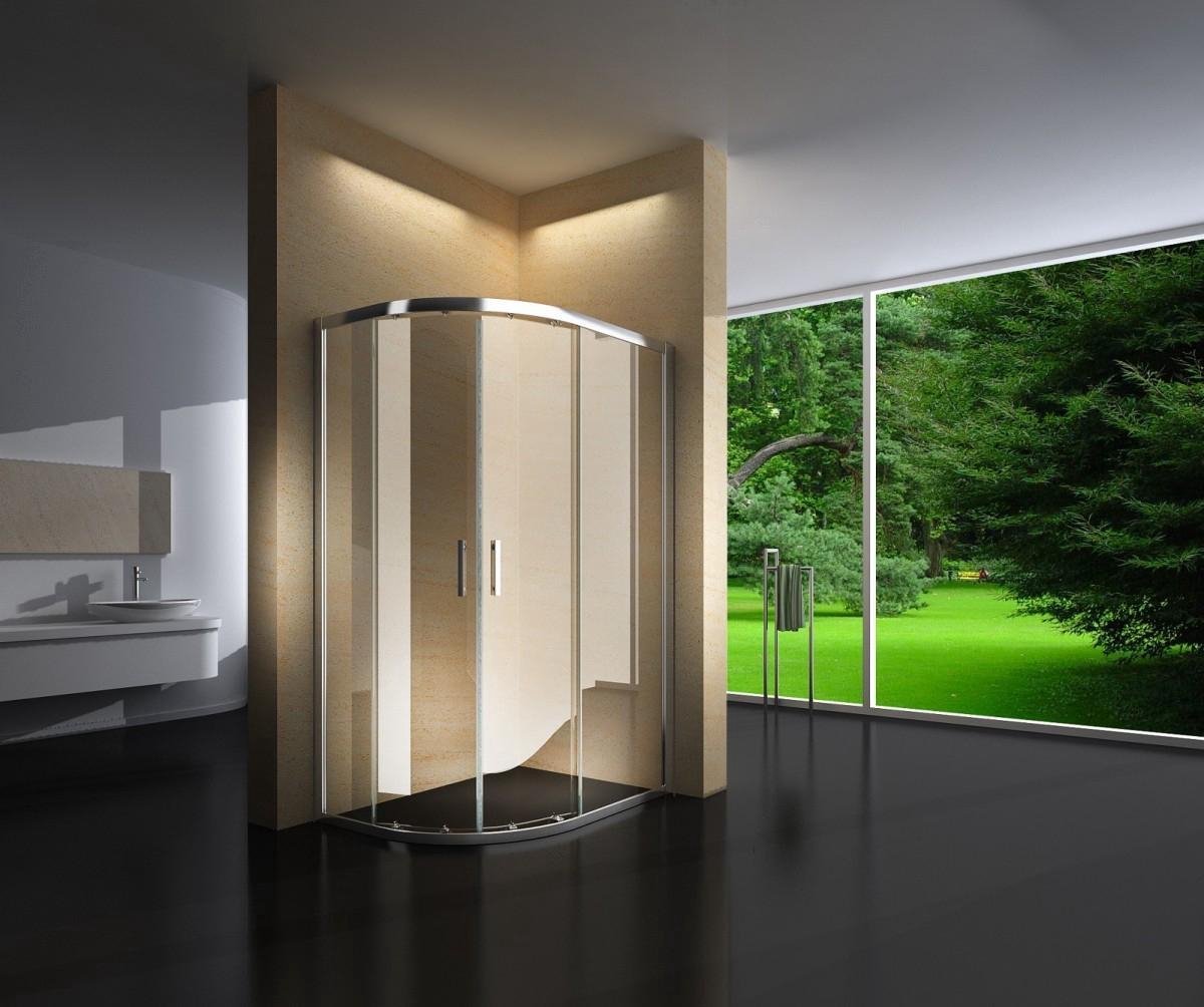 Sanifun douchecabine Alberta R 1200 x 900 Z