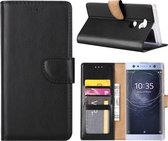 Sony Xperia XA2 Ultra portemonnee cover hoesje / boektype case Zwart