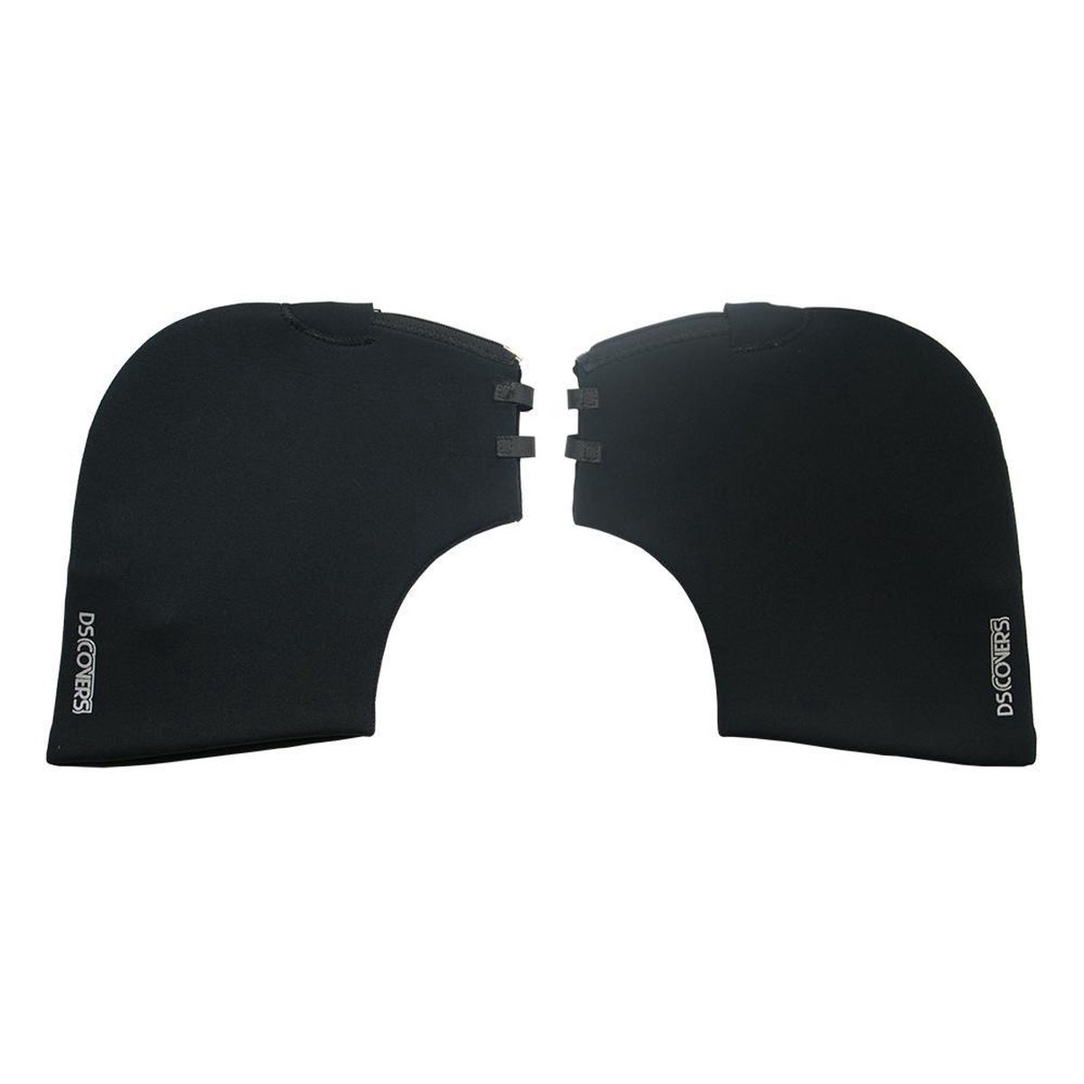 ARCS Fietshandmoffen – Recht Stuur – Waterafstotend & Winddicht – Stuurmoffen voor Fiets – Warm in de Winter – Zwart – DS COVERS