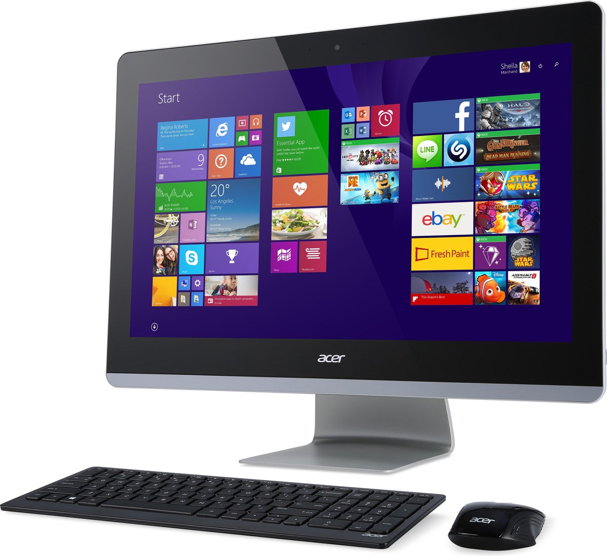 Acer Aspire Z3710 9102T NL Allinone PC