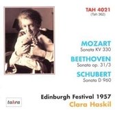 Clara Haskil - Edinburgh Festival 1957
