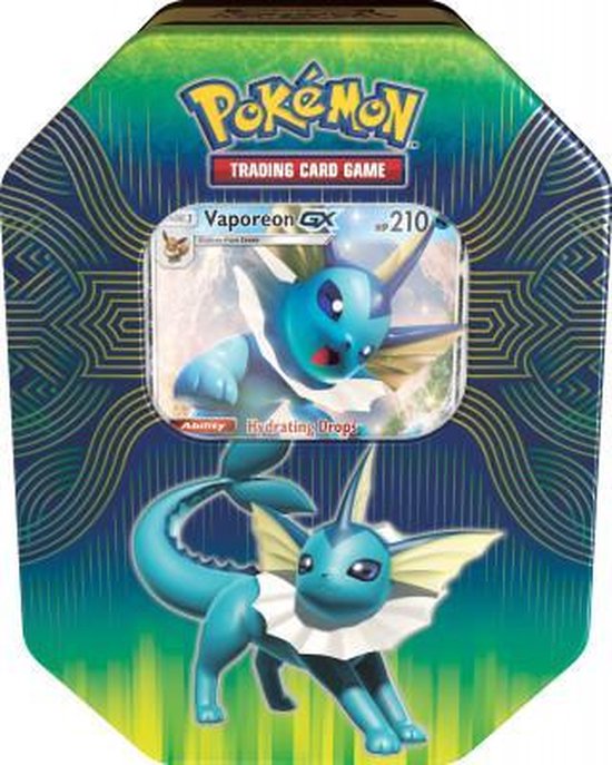 Pokémon Element Power Tin Vaporeon Pokémon kaarten Games