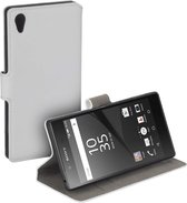 HC wit booktype case voor de Sony Xperia Z5 hoesje