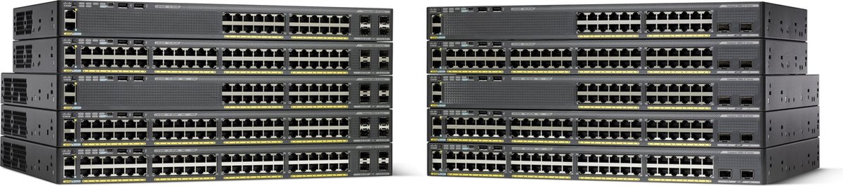 Cisco Catalyst WS-C2960XR-24PS-I netwerk-switch Managed L2 Gigabit Ethernet (10/100/1000) Power over Ethernet (PoE) Zwart