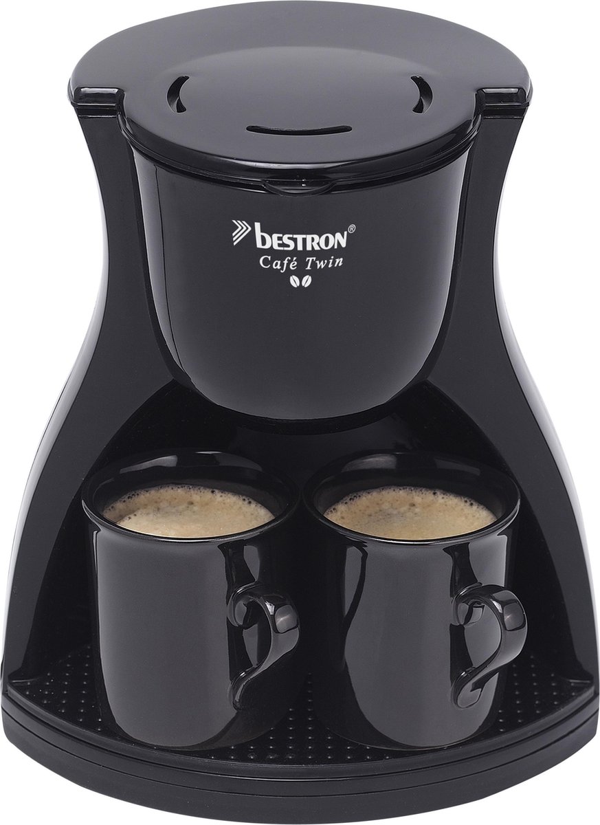 Vrijgevig Verwaarlozing Pakket Bestron Filterkoffiezetapparaat voor 2 kopjes koffie,  Duo-Filterkoffiemachine incl.... | bol.com