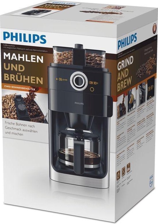 Philips Grind & Brew HD7762/00 Koffiezetapparaat