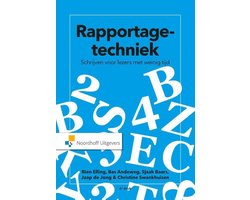 Omslag van Rapportagetechniek