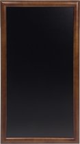 Wandkrijtbord Donker bruin - 56x100 cm