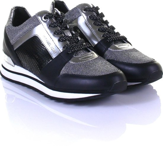 Michael Kors Vrouwen Sneakers - Billie trainer gl - Zwart - Maat 40 |  bol.com