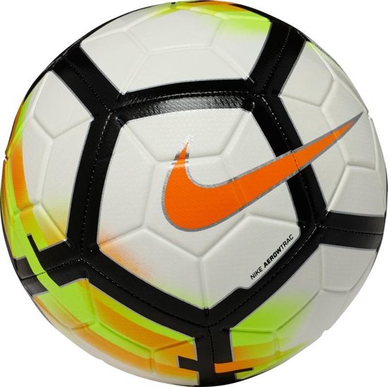 Nike Strike Voetbal Unisex - Wit - zwart - geel | bol.com