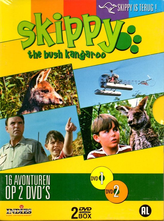 Skippy The Bush Kangaroo -16 avonturen op 2 DVD's