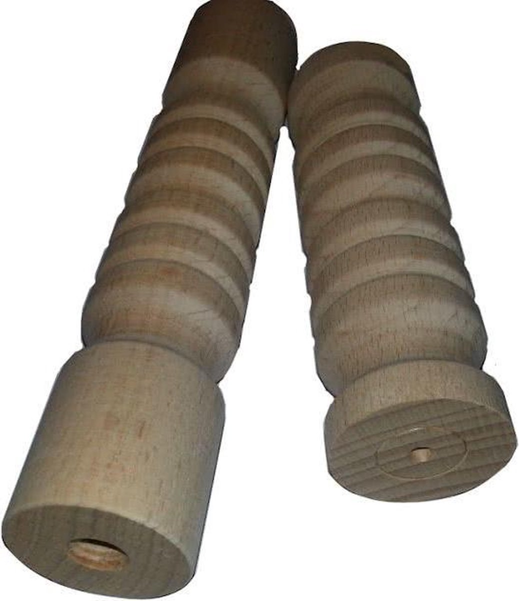 18 cm Beuken Handvat rond 35 mm lengte 180 mm tbv Oklahoma Country Smoker