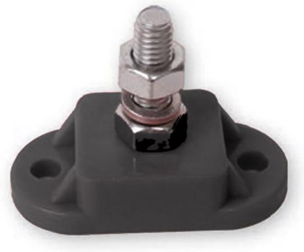 AANSLUITBOUT - TERMINAL 1 X 10 MM ZWART