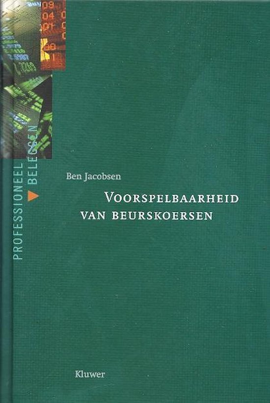 VOORSPELBAARHEID VAN BEURSKOERSEN - B. Jacobsen | 
