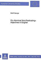 On Nominal Non-Predicating Adjectives in English