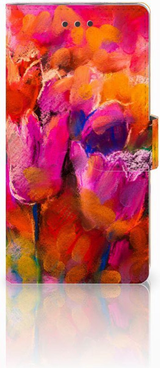 Hoesje Huawei Ascend P8 Lite Tulips