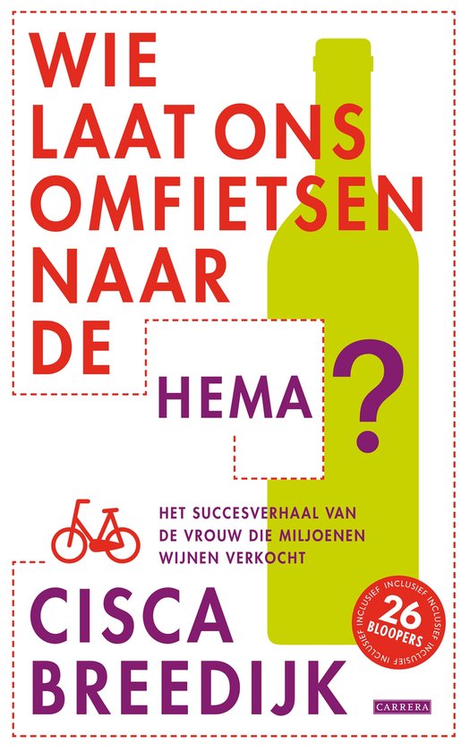 Wie laat ons omfietsen naar de hema - cover