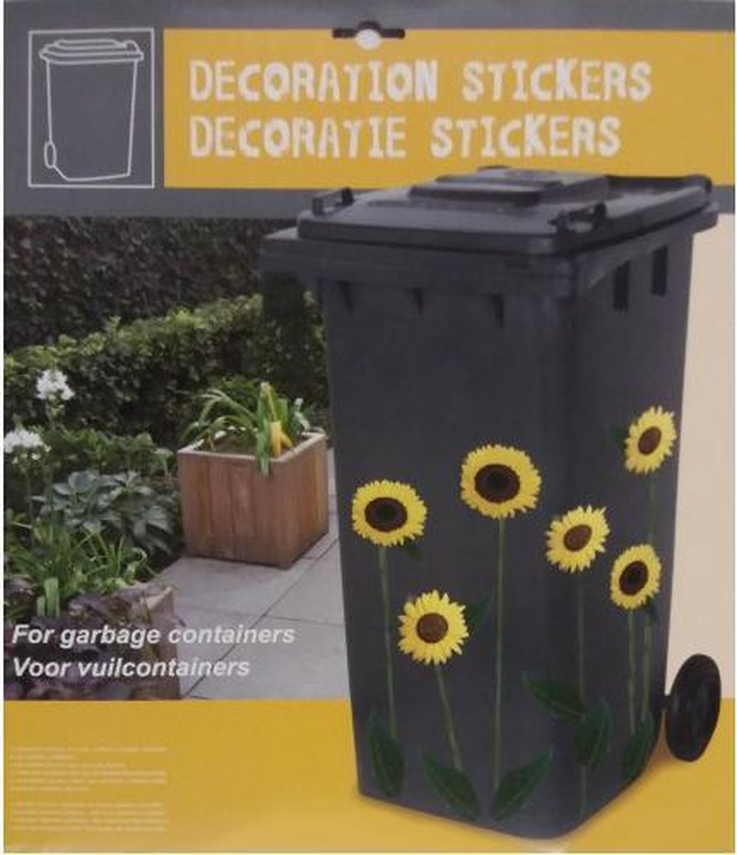 personeelszaken gelijkheid Shetland Decoratie stickers voor op kliko zonnebloemen | bol.com