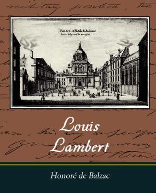 Louis Lambert 9781605970943 Honoré de Balzac Boeken bol.