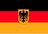 Duitse vlag stickers
