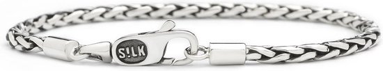 SILK Jewellery - Zilveren Armband - Fox - 149.19 - Maat 19,0