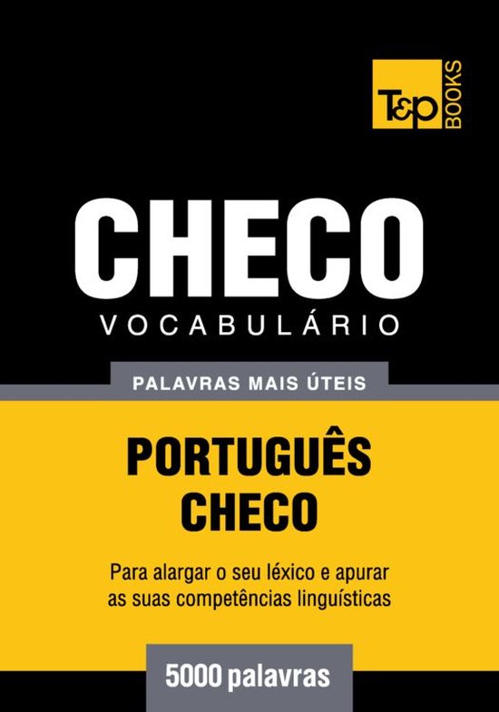 Vocabulário Português-Checo - 5000 palavras mais úteis - cover