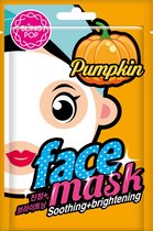 Bling Pop - verzachtend en verfrissend vel gezichtsmasker met pompoen extract - pumpkin soothing and brightening sheet face mask