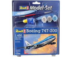 1:450 Revell 63999 Boeing 747-200 Jumbo Jet - Model Set Plastic Modelbouwpakket