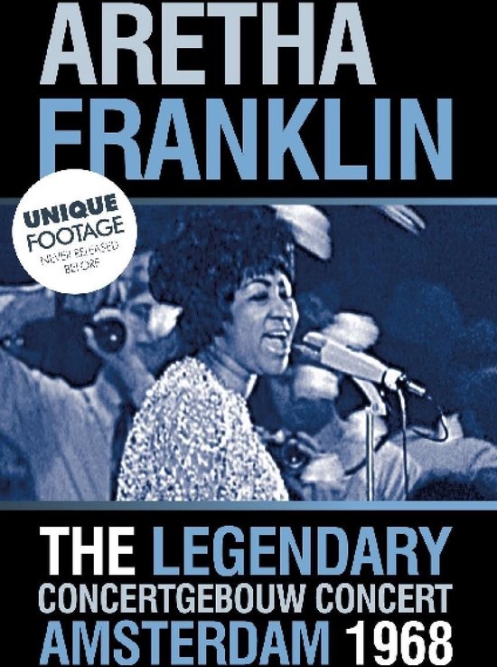 Cover van de film 'Aretha Franklin - Live At Concertgebouw 1968'