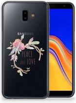 Geschikt voor Samsung Galaxy J6 Plus (2018) Uniek TPU Hoesje Boho Text